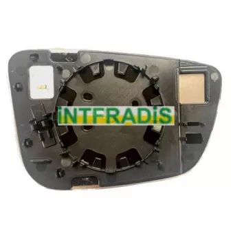 Verre de rétroviseur, rétroviseur extérieur INTFRADIS [12176]