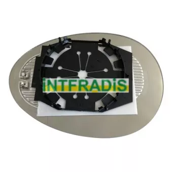 INTFRADIS 12206 - Verre de rétroviseur, rétroviseur extérieur