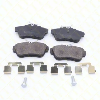 GUTTMANN BP7120 - Jeu de 4 plaquettes de frein avant