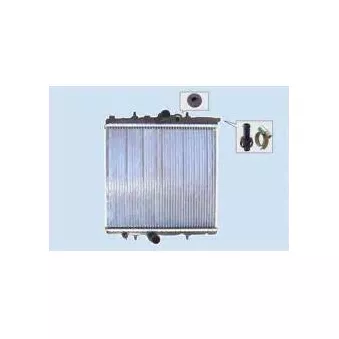 BÖLK BOL-104051 - Radiateur, refroidissement du moteur