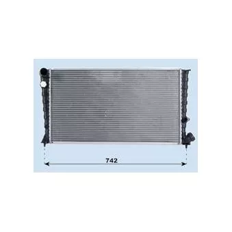 BÖLK BOL-C011646 - Radiateur, refroidissement du moteur