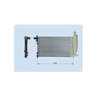 Radiateur, refroidissement du moteur BÖLK [BOL-C011652]