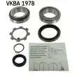 Roulement de roue avant SKF [VKBA 1978]