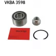 SKF VKBA 3598 - Roulement de roue avant