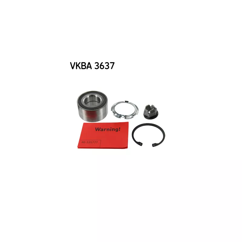Roulement de roue avant SKF VKBA 3637 - Visuel 1
