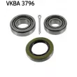 SKF VKBA 3796 - Roulement de roue arrière