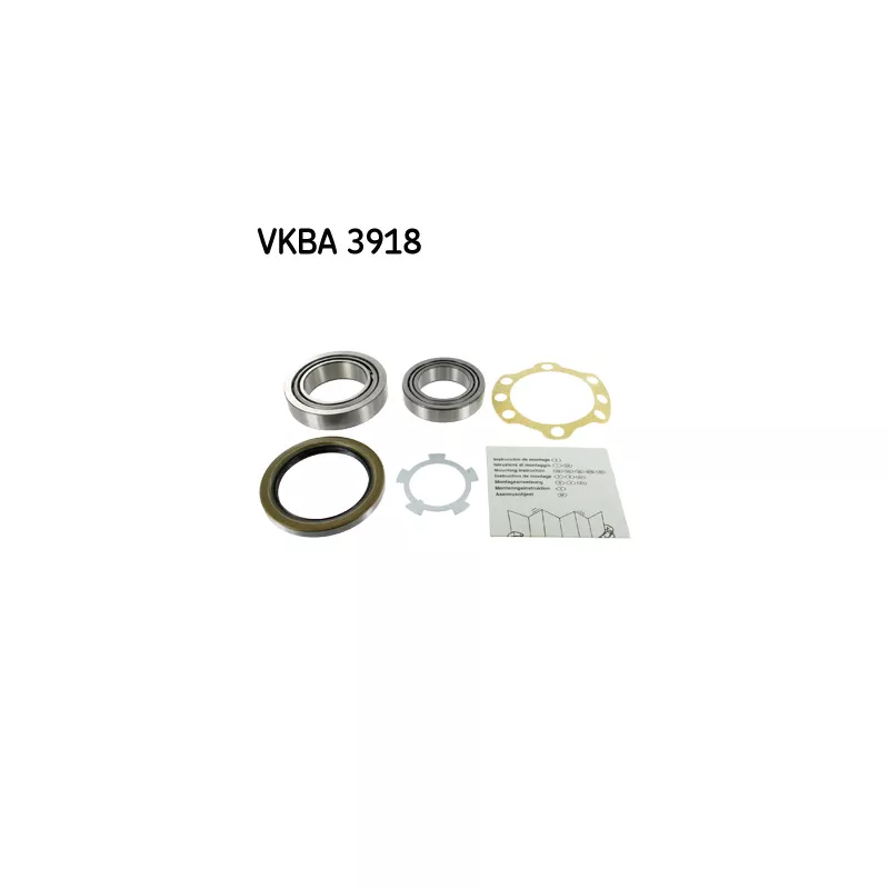 Roulement de roue avant SKF VKBA 3918 - Visuel 1