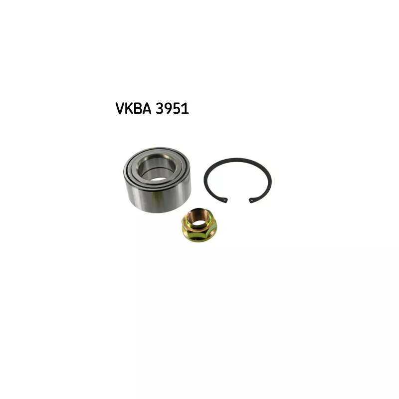 Roulement de roue avant SKF VKBA 3951 - Visuel 1