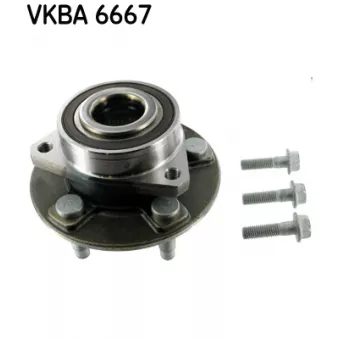 Roulement de roue arrière SKF VKBA 6667