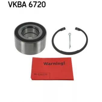 Roulement de roue avant SKF VKBA 6720