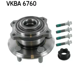 Roulement de roue arrière SKF VKBA 6760 pour LANCIA THEMA 3.0 D - 190cv