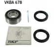 SKF VKBA 678 - Roulement de roue avant