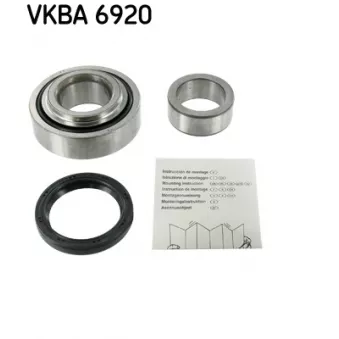 Roulement de roue arrière SKF VKBA 6920