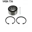 SKF VKBA 736 - Roulement de roue avant