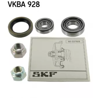 SKF VKBA 928 - Roulement de roue avant
