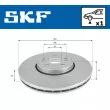 SKF VKBD 80149 V1 - Jeu de 2 disques de frein avant