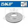SKF VKBD 80340 V2 - Jeu de 2 disques de frein avant