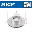 SKF VKBD 80346 V2 - Jeu de 2 disques de frein avant