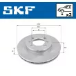 SKF VKBD 80356 V2 - Jeu de 2 disques de frein avant