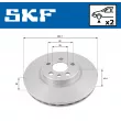 SKF VKBD 80400 V2 - Jeu de 2 disques de frein avant