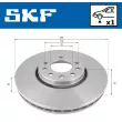 SKF VKBD 80411 V1 - Jeu de 2 disques de frein avant