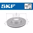 SKF VKBD 80433 V1 - Jeu de 2 disques de frein avant