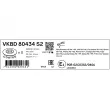 SKF VKBD 80434 S2 - Jeu de 2 disques de frein avant