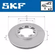 SKF VKBD 80481 V2 - Jeu de 2 disques de frein avant