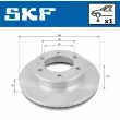 SKF VKBD 80538 V1 - Jeu de 2 disques de frein avant