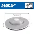 SKF VKBD 80553 V1 - Jeu de 2 disques de frein avant