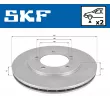SKF VKBD 80569 V2 - Jeu de 2 disques de frein avant