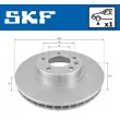 SKF VKBD 80645 V1 - Jeu de 2 disques de frein avant