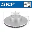 SKF VKBD 80697 V1 - Jeu de 2 disques de frein avant