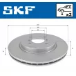 SKF VKBD 80748 V2 - Jeu de 2 disques de frein avant
