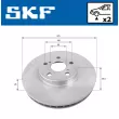 SKF VKBD 80774 V2 - Jeu de 2 disques de frein avant