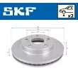 SKF VKBD 80953 V2 - Jeu de 2 disques de frein avant