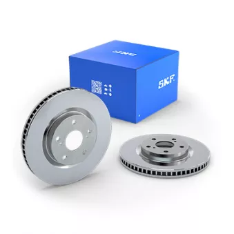 Jeu de 2 disques de frein avant SKF VKBD 80955 V2