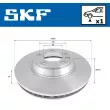 SKF VKBD 81077 V1 - Disque de frein avant droit