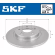 SKF VKBD 90395 S2 - Jeu de 2 disques de frein arrière