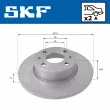 SKF VKBD 90438 S2 - Jeu de 2 disques de frein arrière