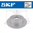 SKF VKBD 90473 S2 - Jeu de 2 disques de frein arrière