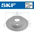 SKF VKBD 90508 S2 - Jeu de 2 disques de frein arrière