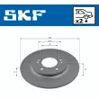 SKF VKBD 90542 S2 - Jeu de 2 disques de frein arrière