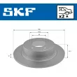 SKF VKBD 90589 S2 - Jeu de 2 disques de frein arrière