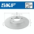 SKF VKBD 90608 S2 - Jeu de 2 disques de frein arrière