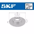 SKF VKBD 90705 S2 - Jeu de 2 disques de frein arrière