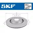 SKF VKBD 90779 V2 - Jeu de 2 disques de frein arrière