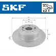 SKF VKBD 91023 S2 - Jeu de 2 disques de frein arrière