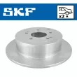 SKF VKBD 91064 S2 - Jeu de 2 disques de frein arrière