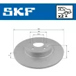SKF VKBD 91103 S2 - Jeu de 2 disques de frein arrière